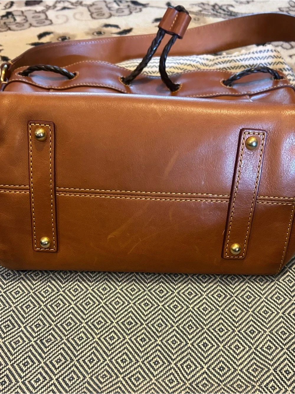 Dooney and Bourke Florentine Hattie in Natural